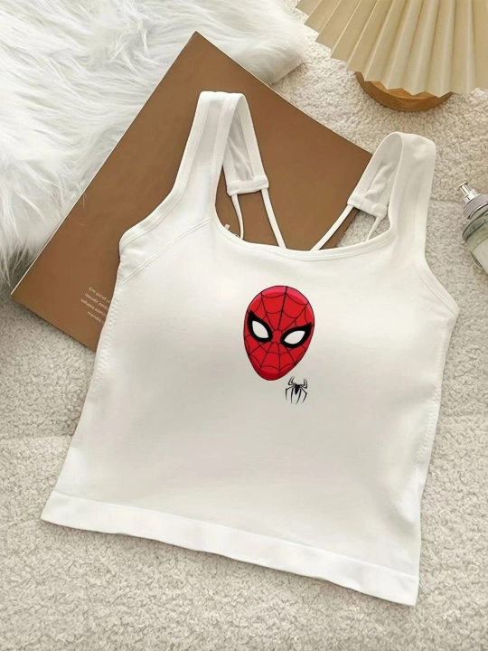 Ayollar uchun Spider Man pижама shalvar to'plami