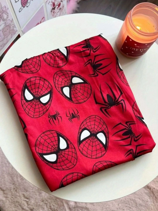 Ayollar uchun Spider Man pижама shalvar to'plami