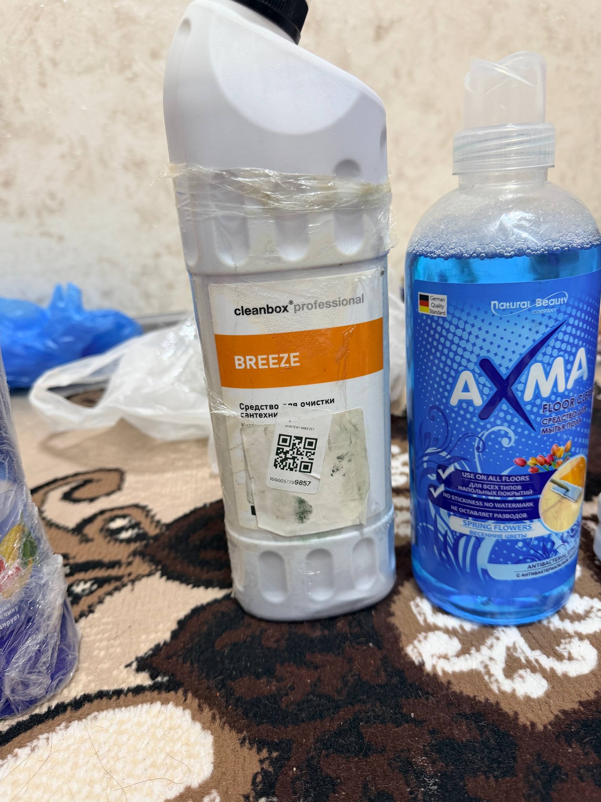 Breeze GEL Гель для сантехники, удаление налета жира и ржавчины, кислотное средство, 1 л