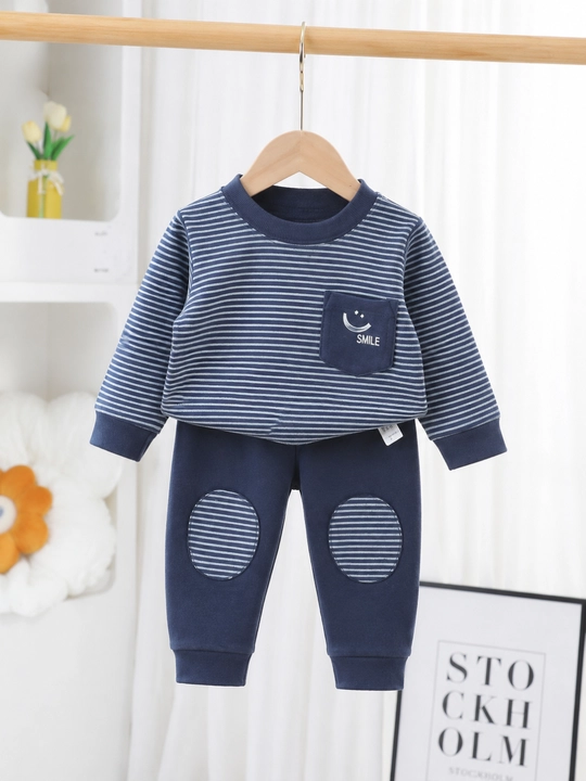 Детская пижама 2–5 лет, мягкая кашемировая ткань, домашний костюм для мальчика