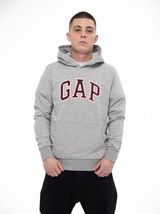Xudi USA oversize uniseks, qalin mato, kapyushonli, qish–bahor uchun