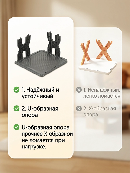 Полка для обуви из PP-пластика, 6/9 ярусов, свободная сборка, для прихожей дома