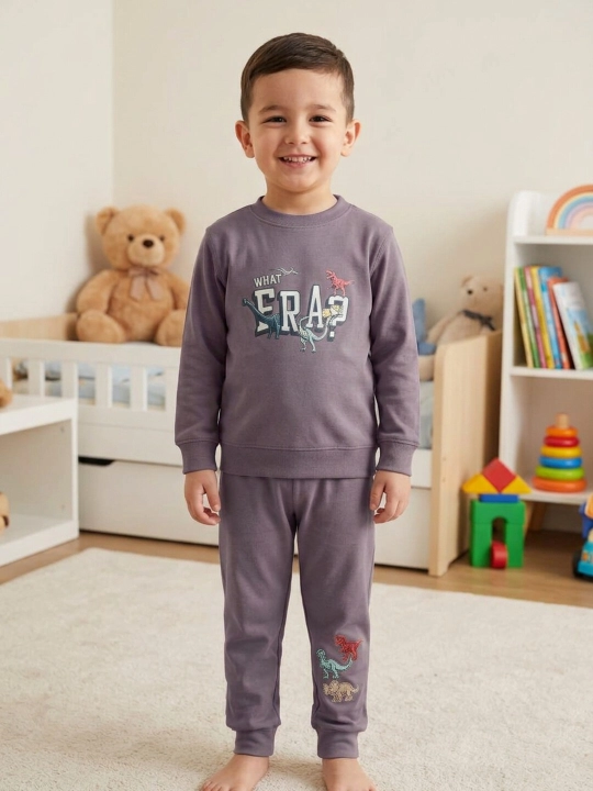 Детская пижама 1–6 лет из хлопка, мягкий комплект для сна для мальчиков и девочек