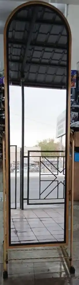 Напольное зеркало, в 4 цветах, с подставкой-опорой, в полный рост, устойчивая конструкция
