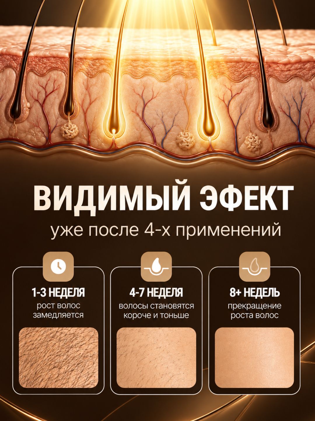 Фотоэпилятор профессиональный, для лица и тела, с эффектом охлаждения