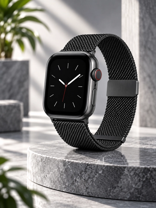WiWU WB302 Apple Watch 44/45/46/49 mm uchun metall magnit remeshok