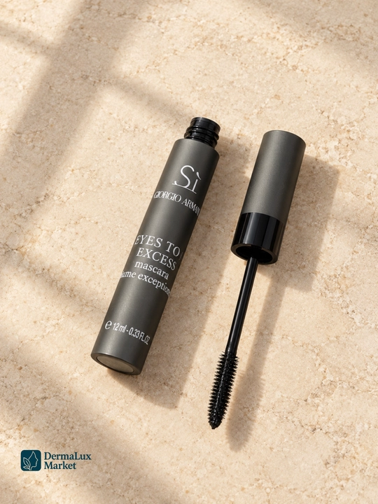 Чёрная тушь для ресниц Giorgio Armani Si, для объёмного макияжа ресниц