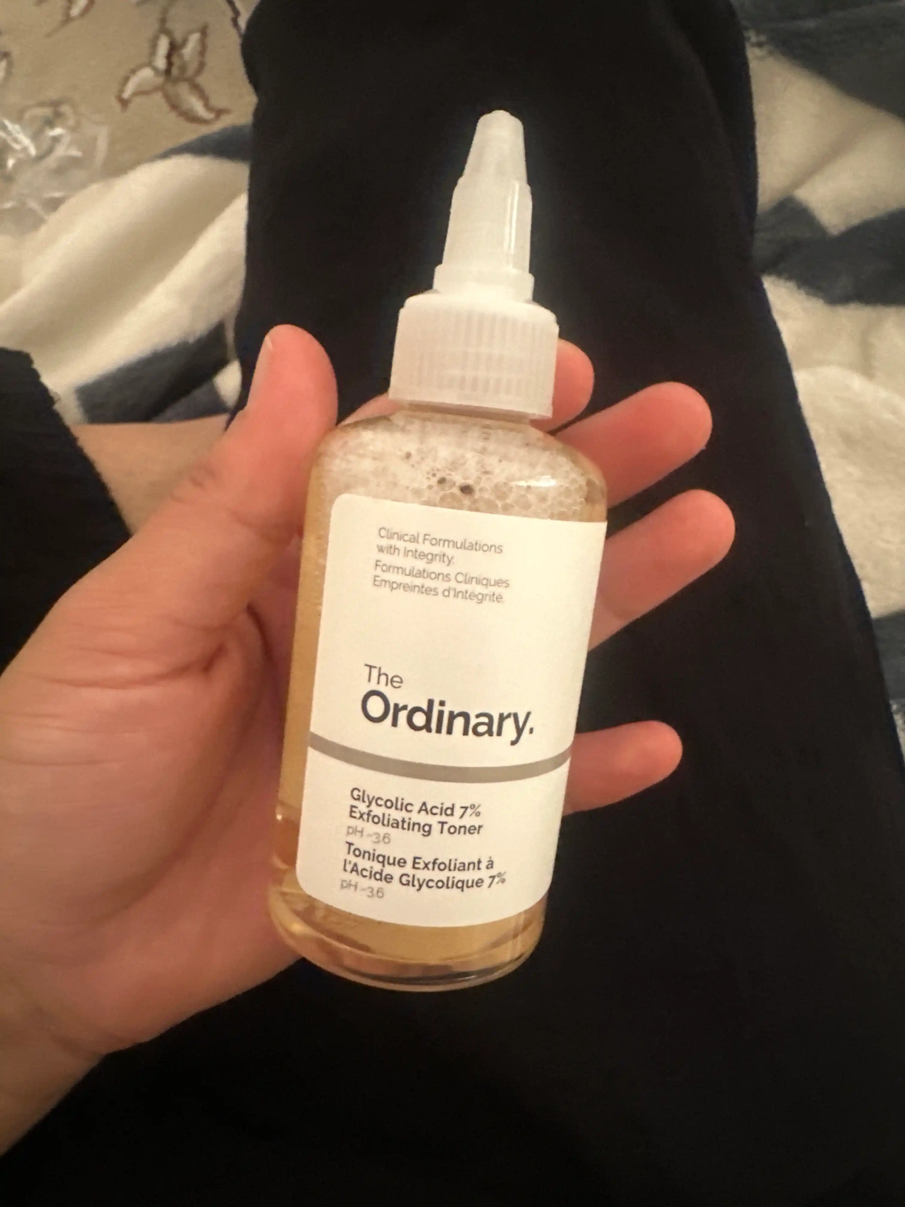 The Ordinary Glycolic Acid 7% Exfoliating Toner – glikol kislotali tonik, 100 ml