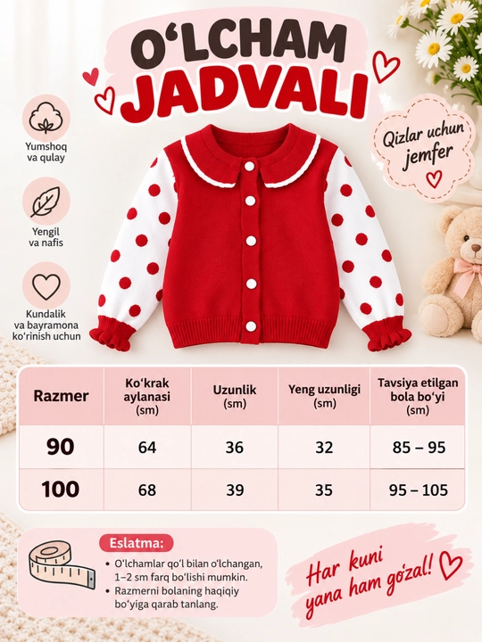 Детский джемпер, кофта для девочки