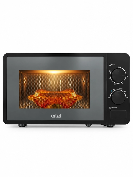 20MX63 mikroto‘lqinli pech, qora (20 l) - 