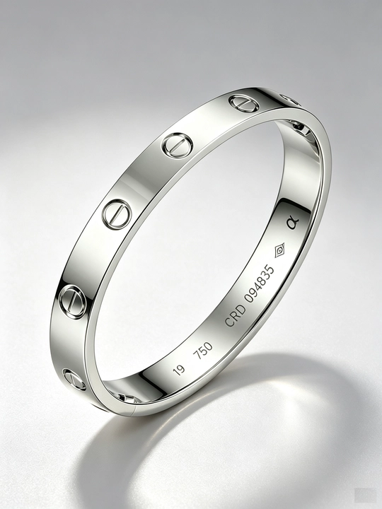 Браслет из нержавеющей стали в стиле Cartier