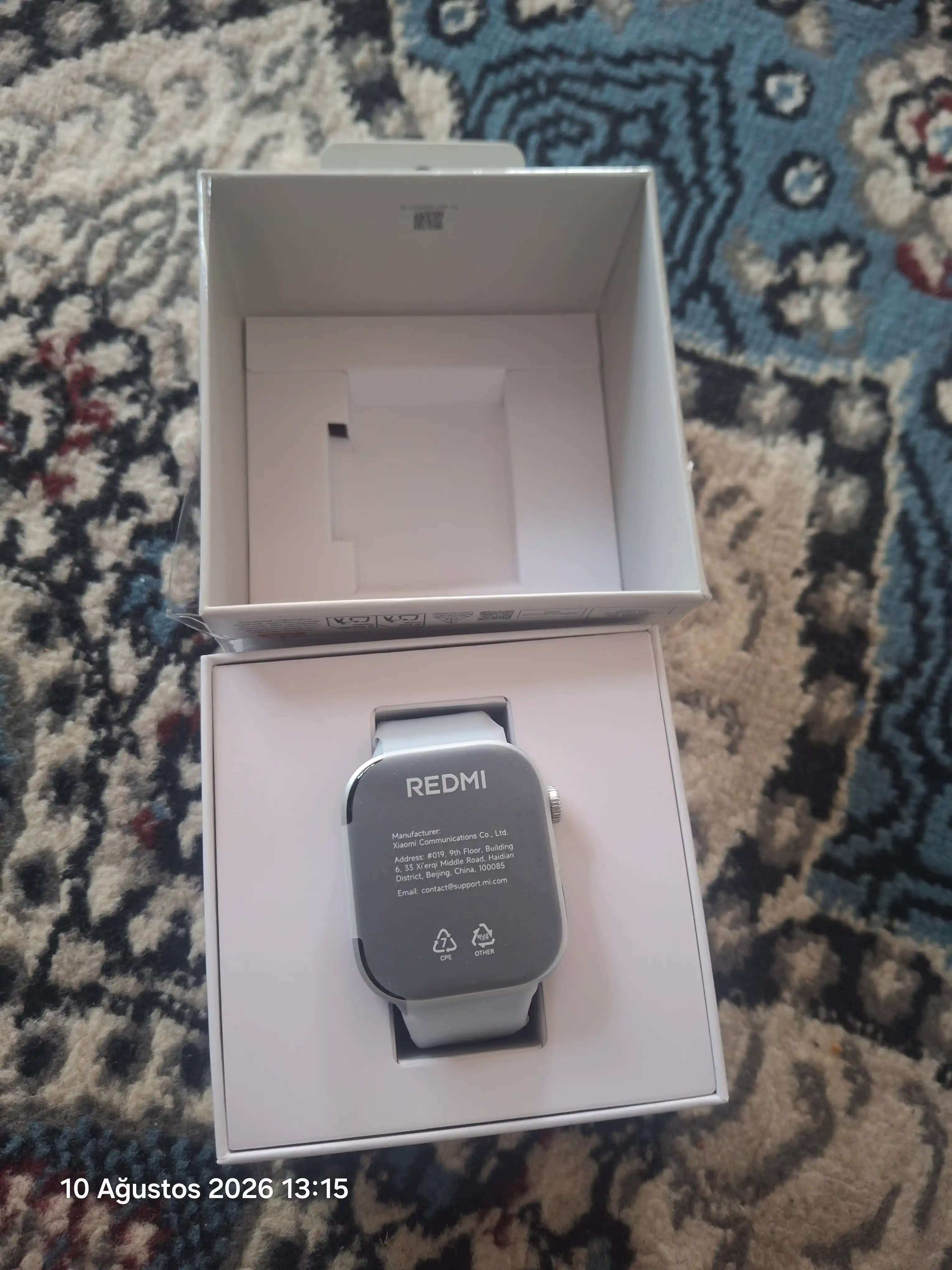 Смарт-часы REDMI Watch 6, 2,07-дюймовый AMOLED дисплей; Корпус толщиной 9,9 мм