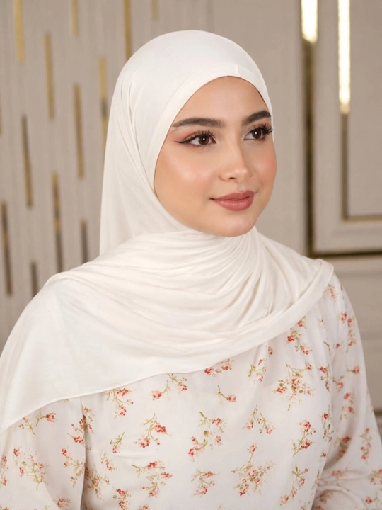 Kashka sharf, yumshoq paxta sharf, ayollar va qizlar uchun hijob sharf - 