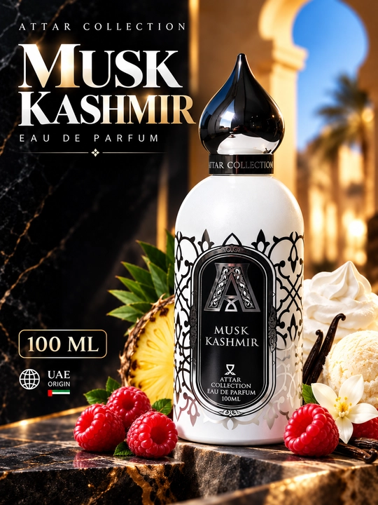 Attar Collection Musk Kashmir, erkaklar va ayollar uchun birdek mos keluvchi ajoyib parfum - 