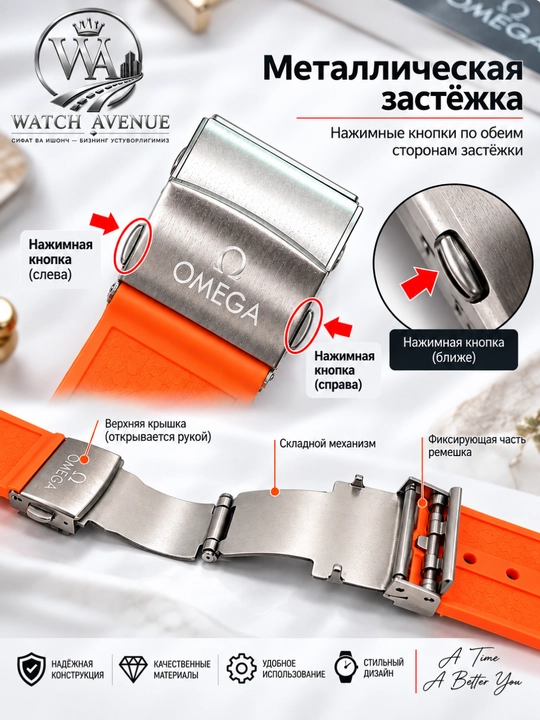 Omega Seamaster Planet Ocean — мужские часы с открытым механизмом