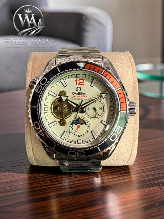 Omega Seamaster Planet Ocean — мужские часы с открытым механизмом