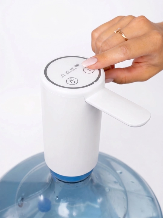 Universal dispenser, nasos, ikki nasos, 19 l idish uchun, akkumulyator, kuchli