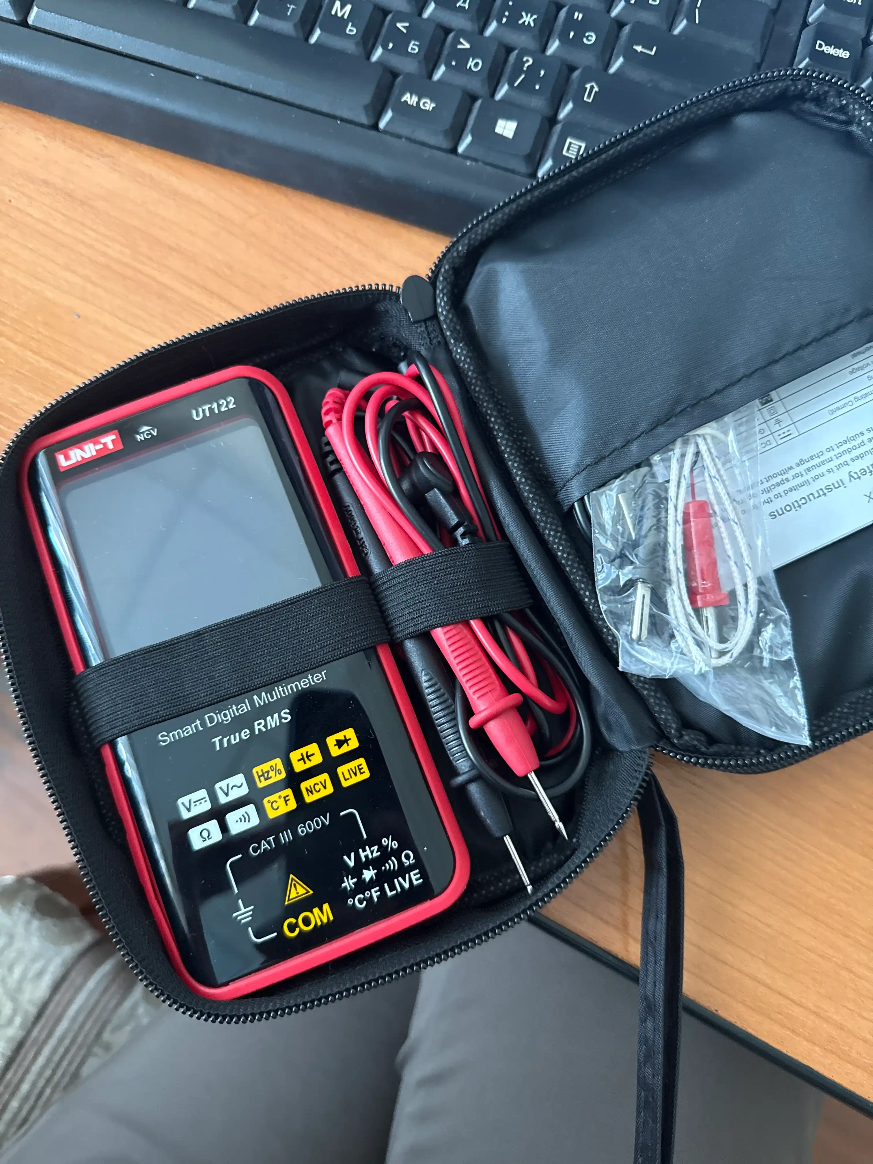 Детектор утечек тока UNI-T UT122