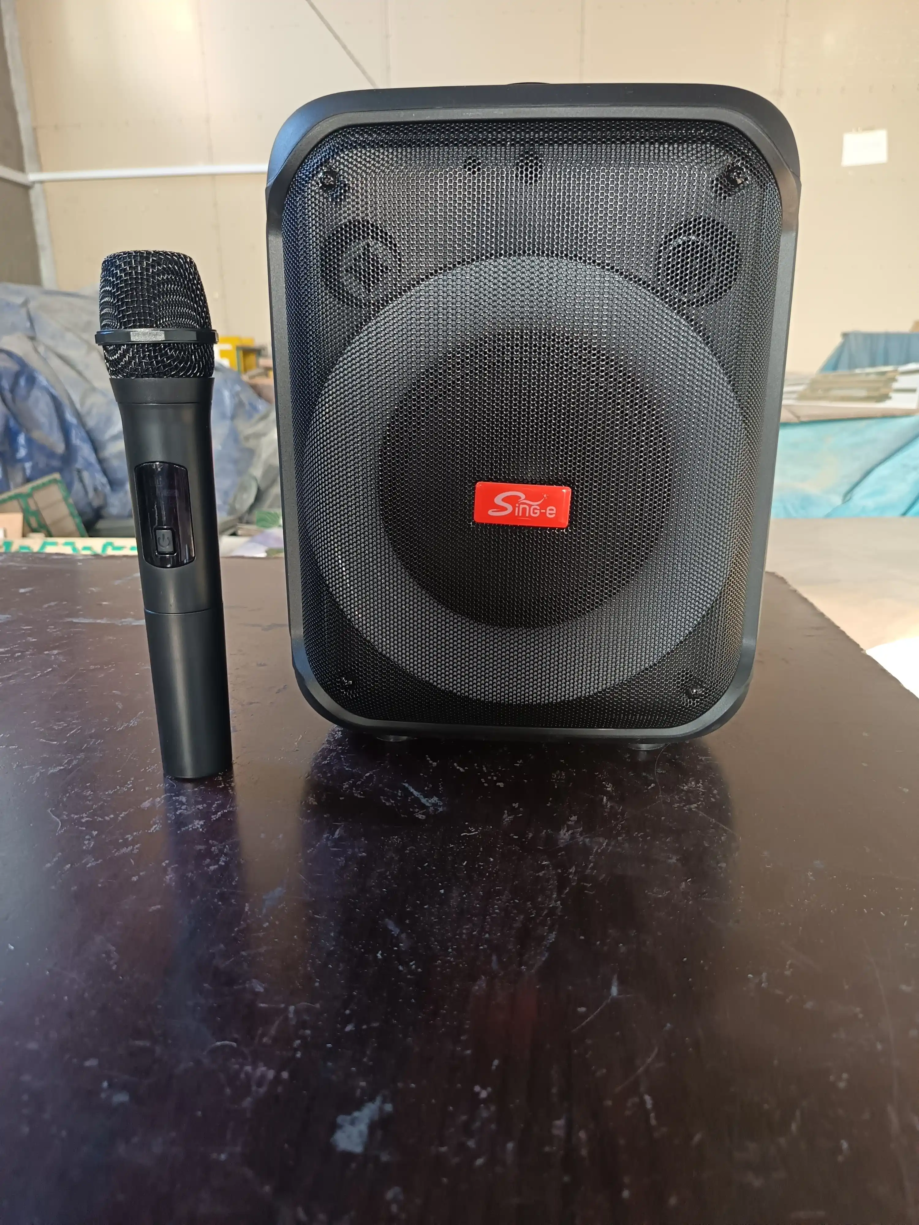 Katta simsiz kalonka Sing-e ZQS, kuchli bass, bluetooth, mikrofonli, karaoke, bayram uchun