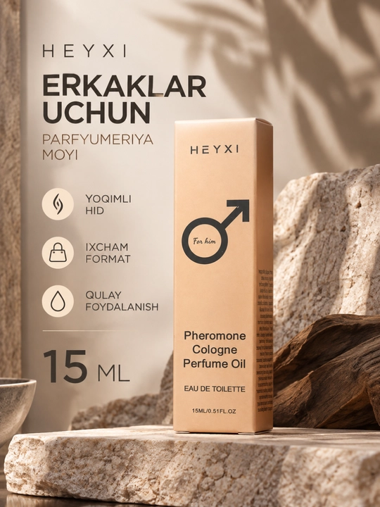 Парфюмерное масло HEYXI для мужчин и женщин