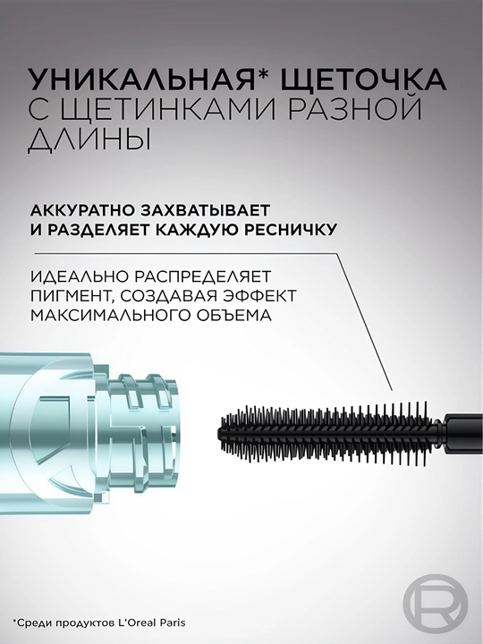 L'Oreal Paris Тушь для ресниц, удлиняющая, водостойкая Paradise Big Deal, черная, 9,9 мл