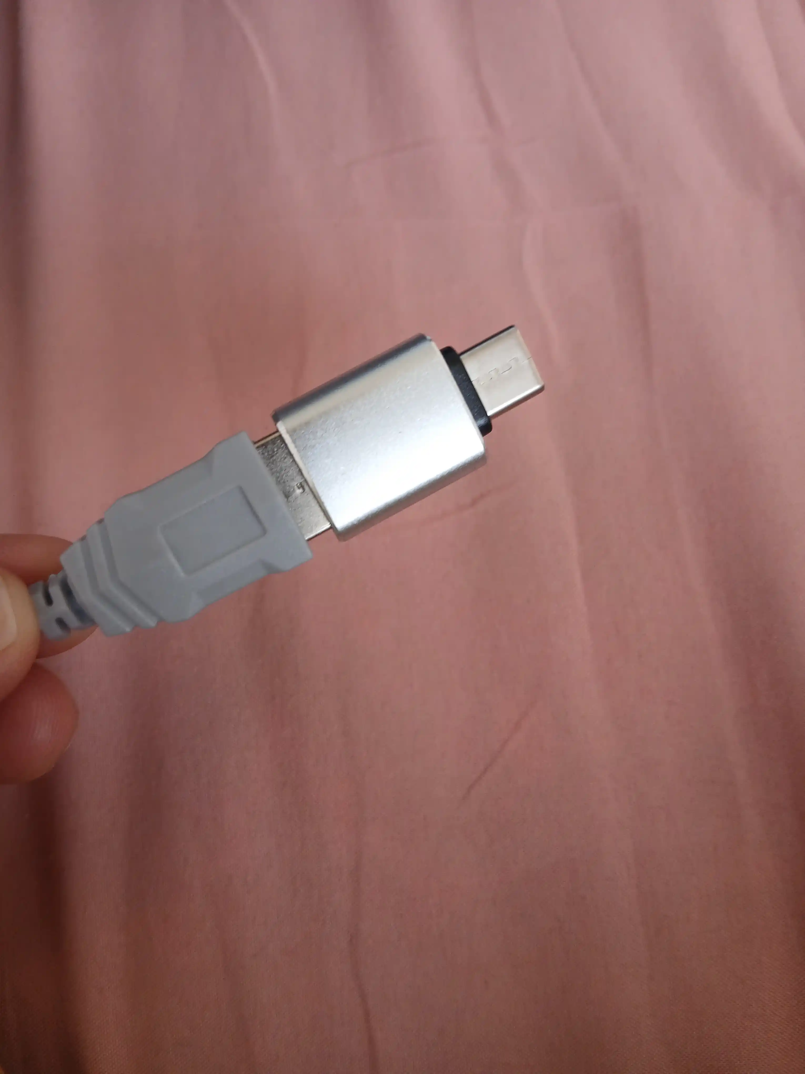 Type-C → USB 3.0 Adapter OTG, Tezkor Ma’lumot Uzatish, Zaryadlash, Alyuminiy Korpus