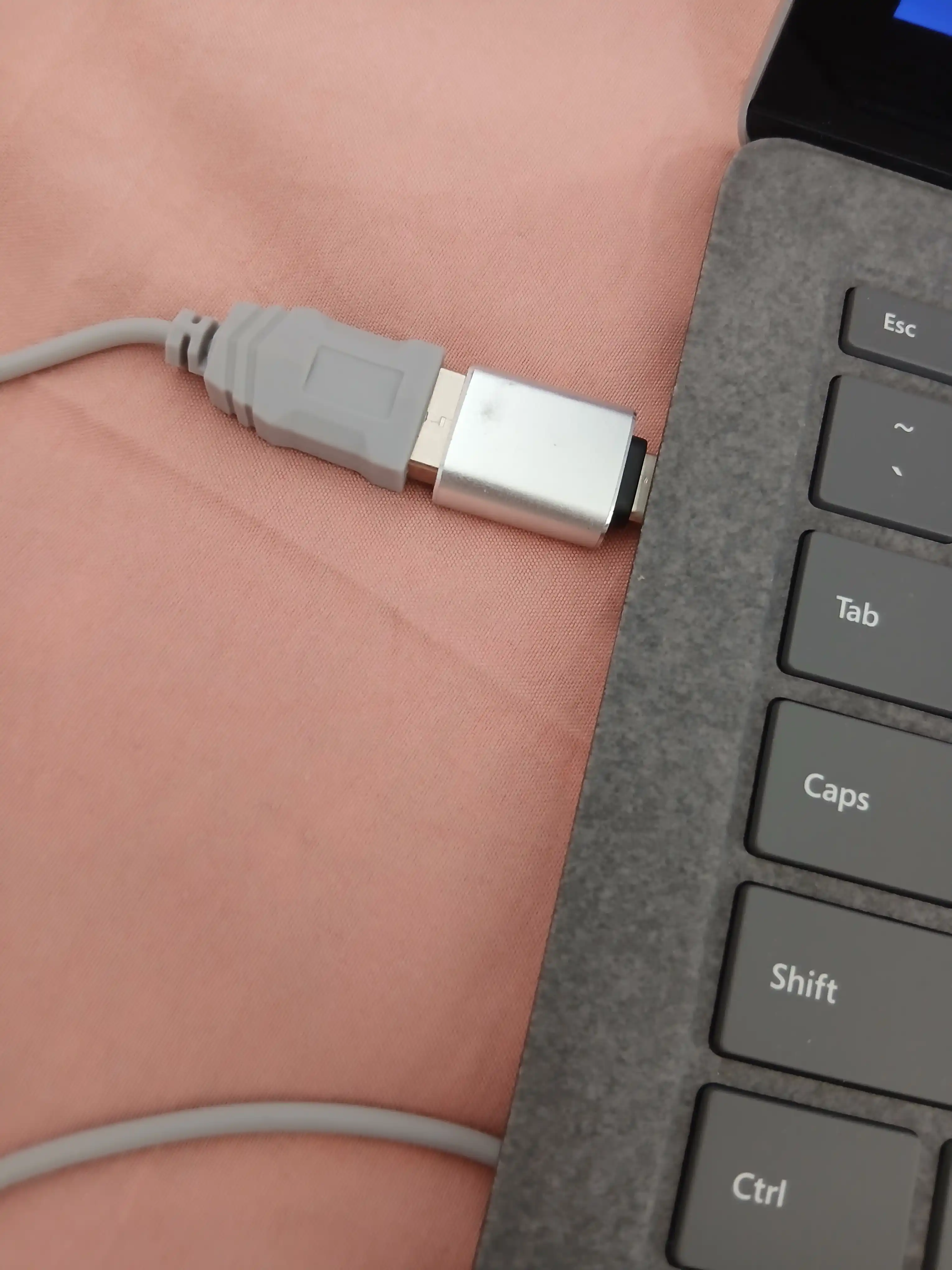 Type-C → USB 3.0 Adapter OTG, Tezkor Ma’lumot Uzatish, Zaryadlash, Alyuminiy Korpus
