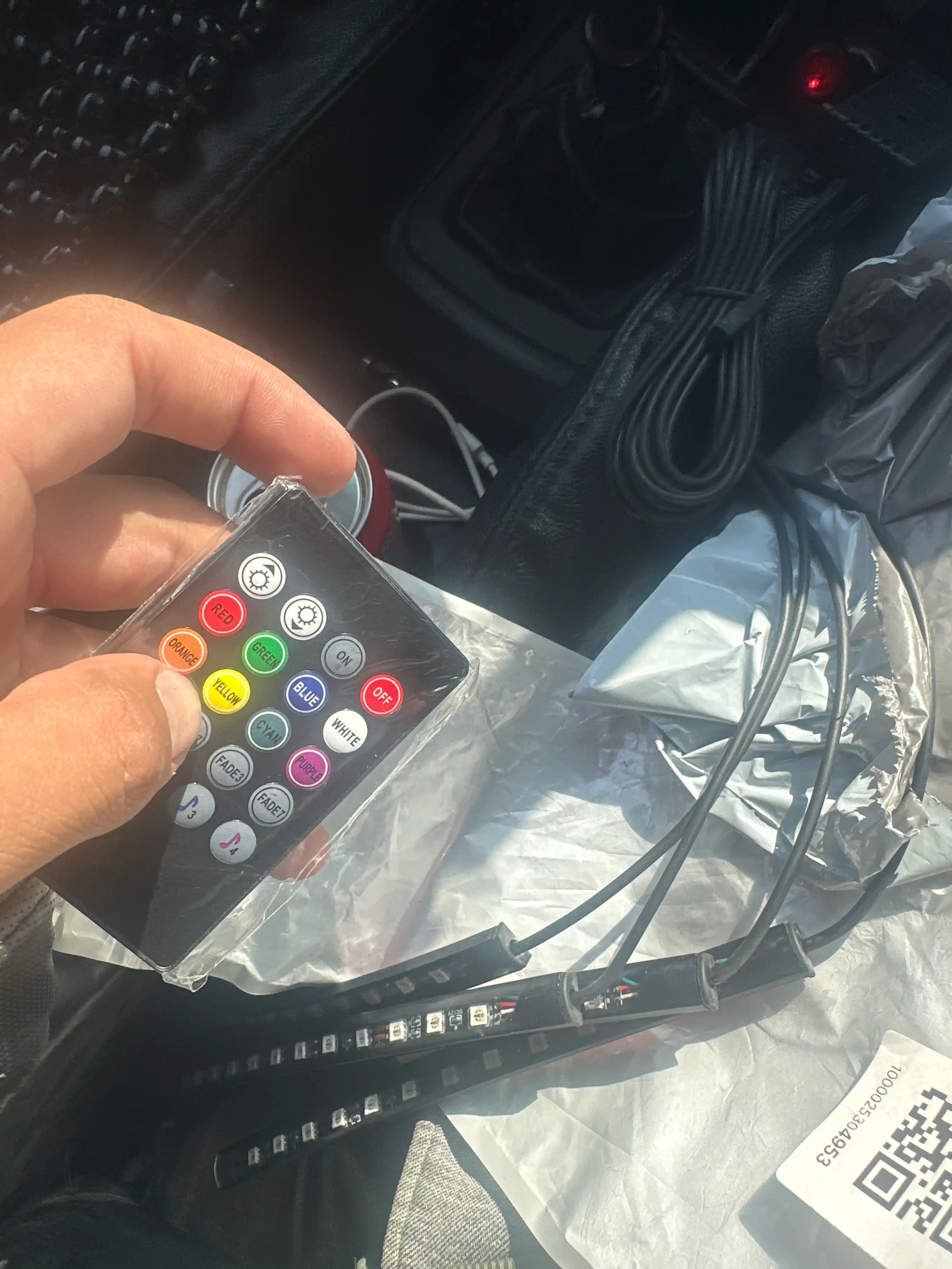 Avtomobil chiroqlari uchun LED lenta