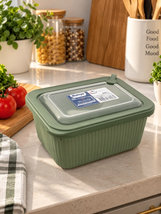 Контейнер для хранения продуктов, с герметичной крышкой и клапаном