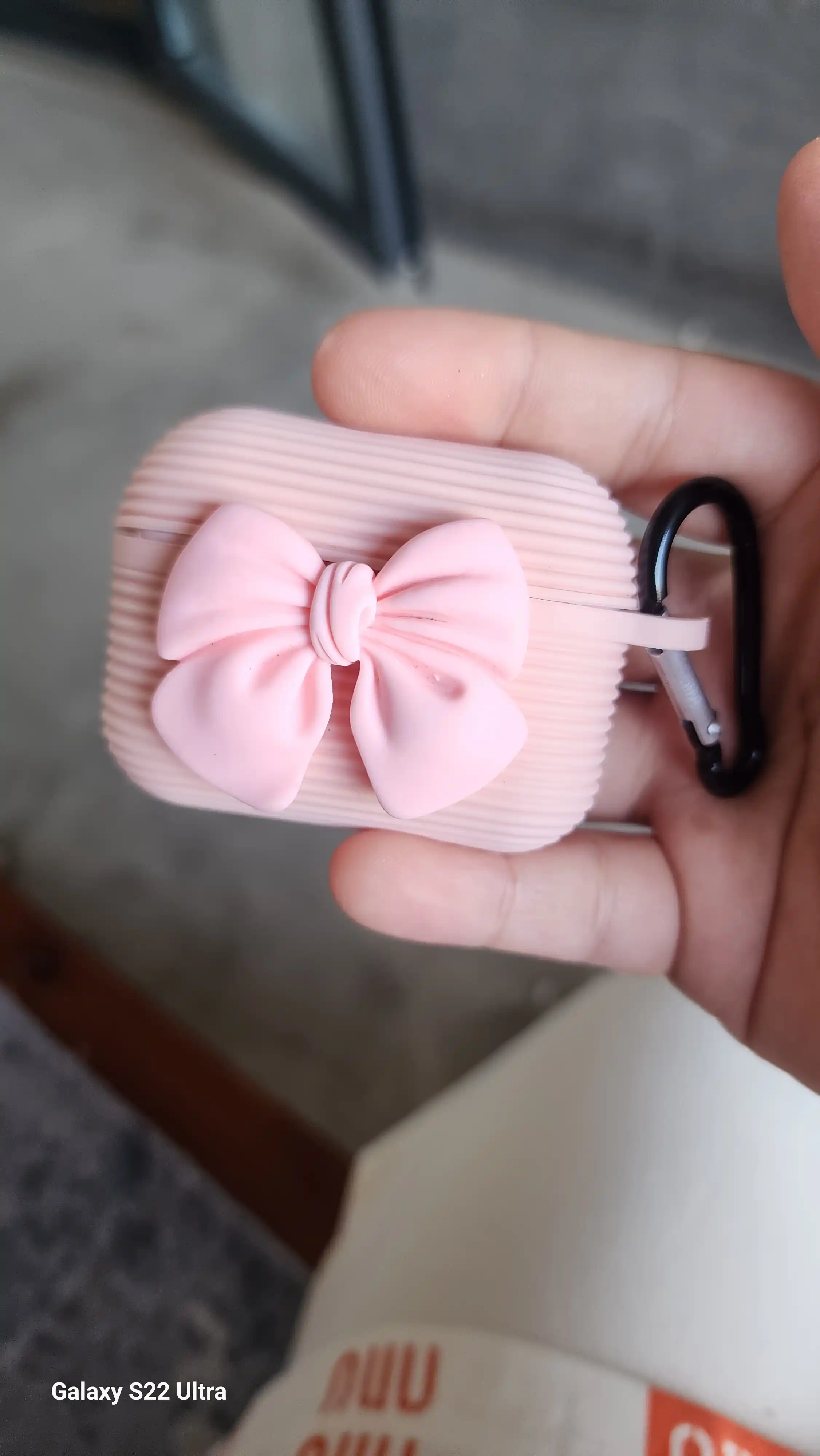 AirPods 1, 2 / Pro simsiz quloqchinlari uchun dekorativ bantli g‘ilof, 3, 4