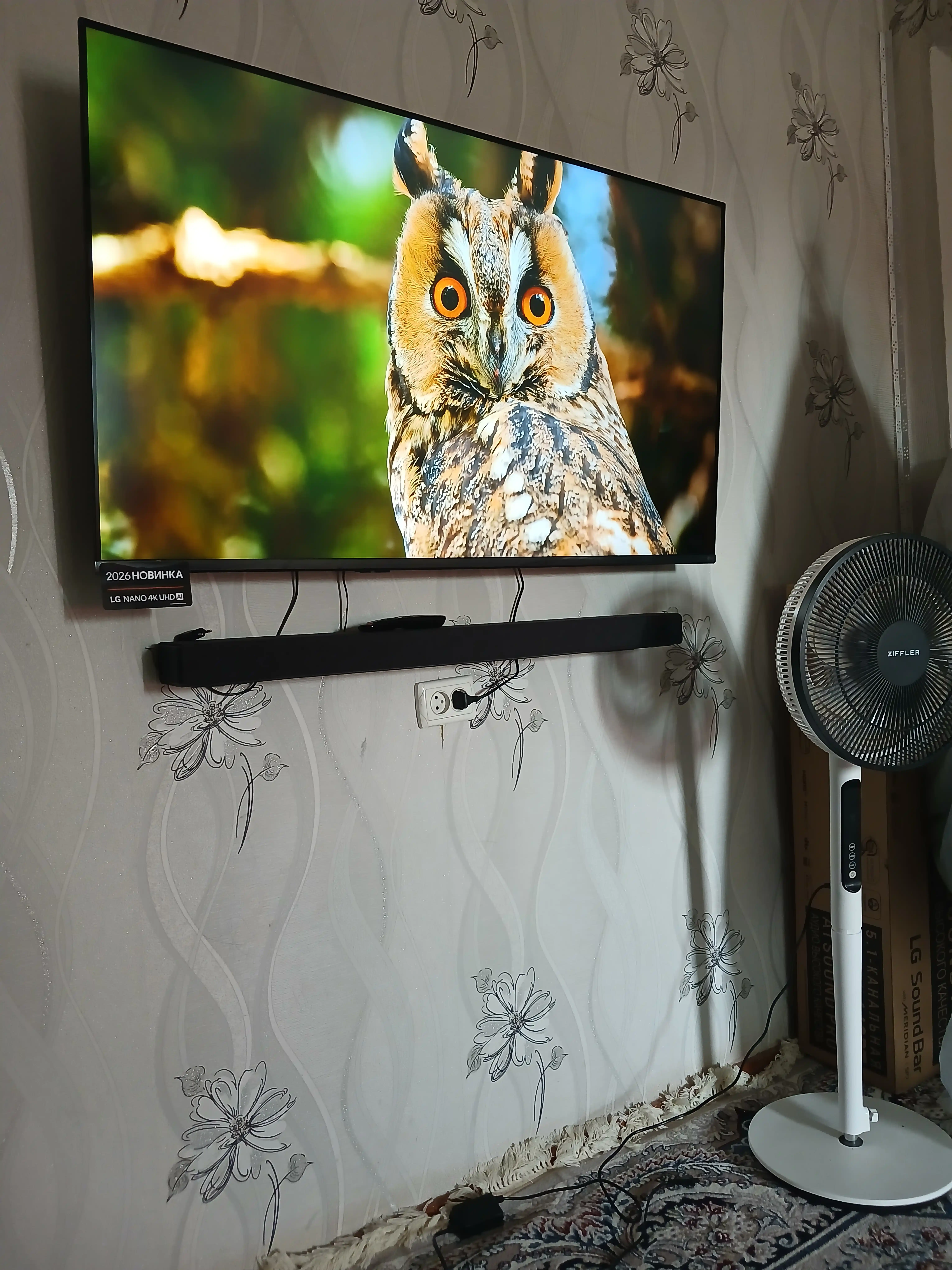 Телевизор LG NU900B6LA, Smart TV LG NANO 4K UHD AI 2026