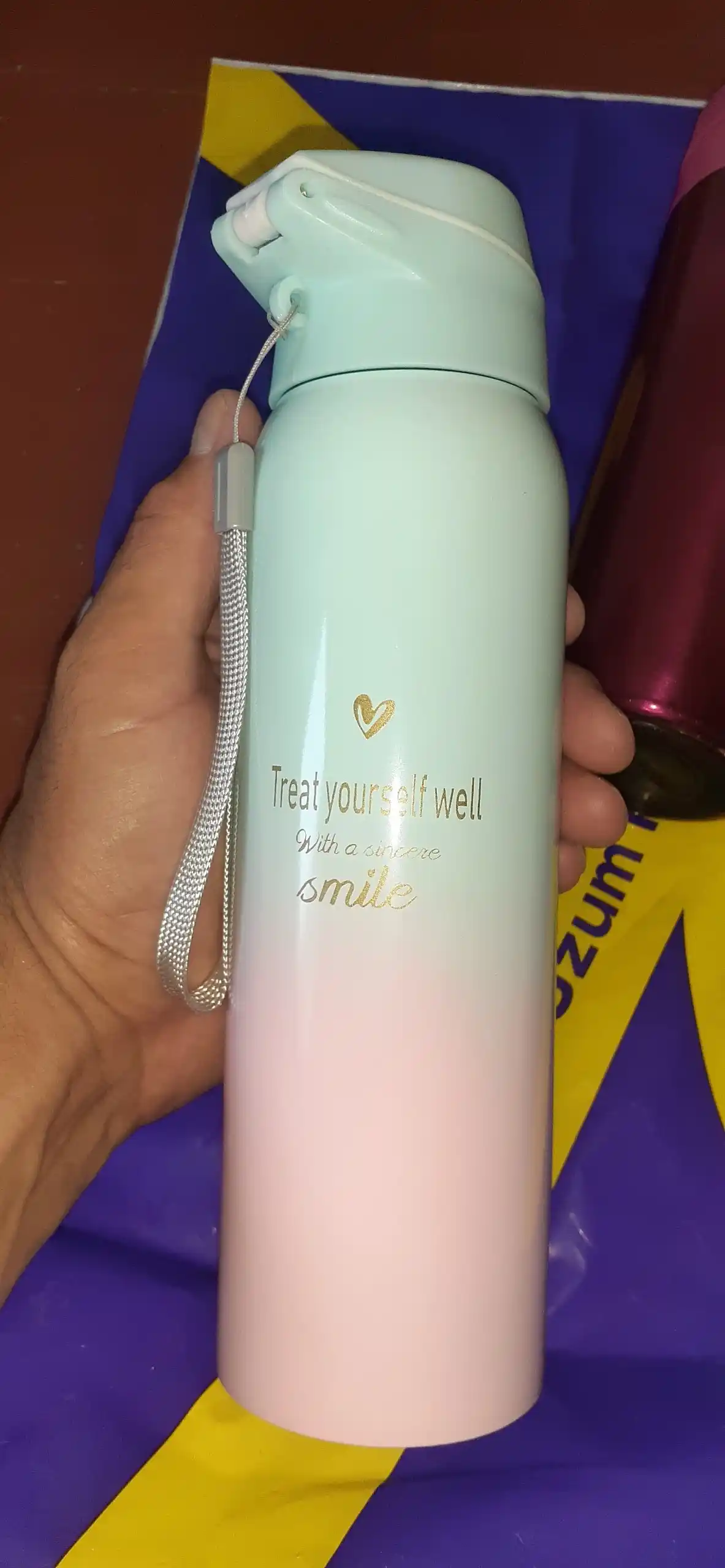 Termos,bolalar va kattalar uchun termos, trubochkali termoslar, 500 ml