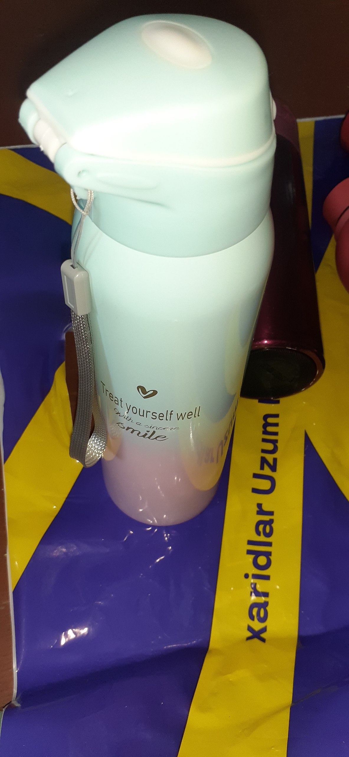 Termos,bolalar va kattalar uchun termos, trubochkali termoslar, 500 ml