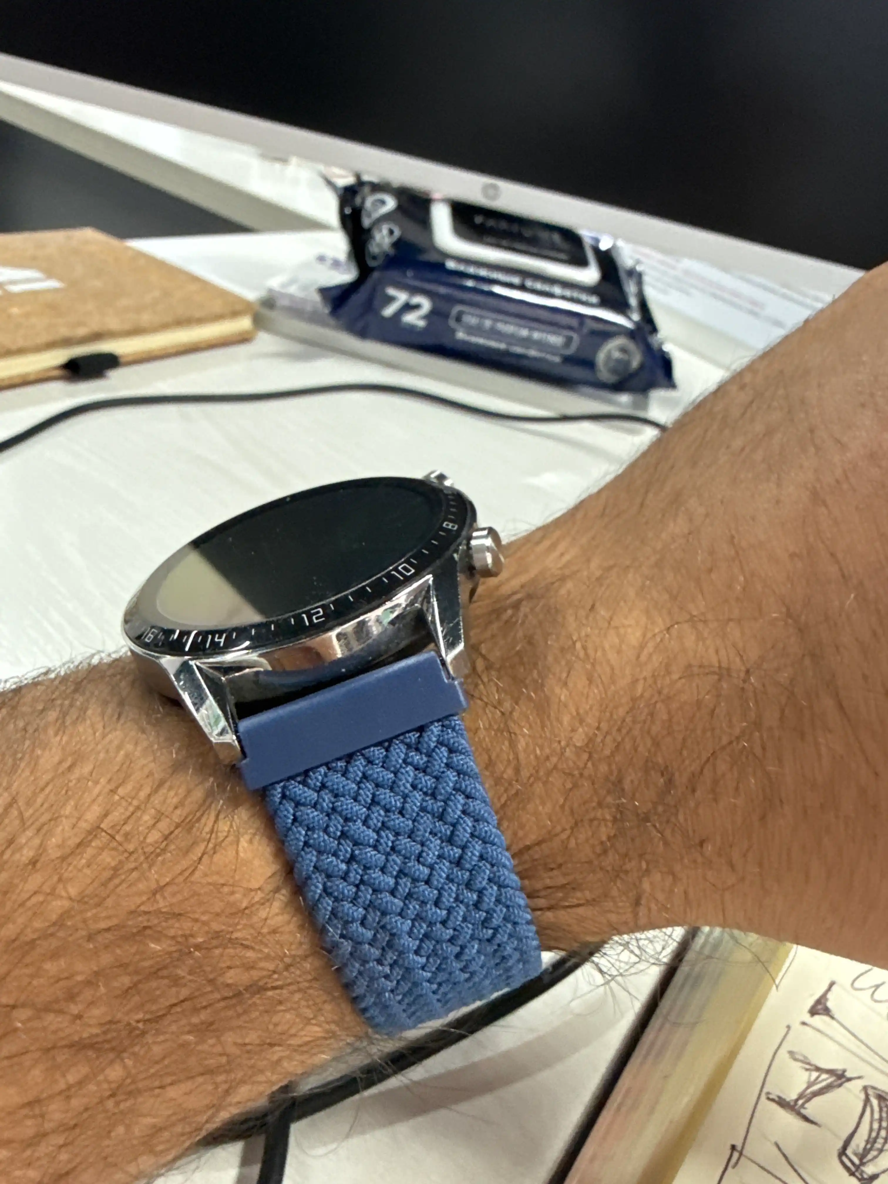 Smart soat uchun neylon tasma, Samsung, Huawei, Amazfit, 20/22 mm