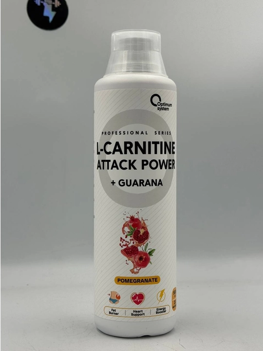 Optimum System L-Carnitine Attack Power 500 мл — жидкий L-карнитин