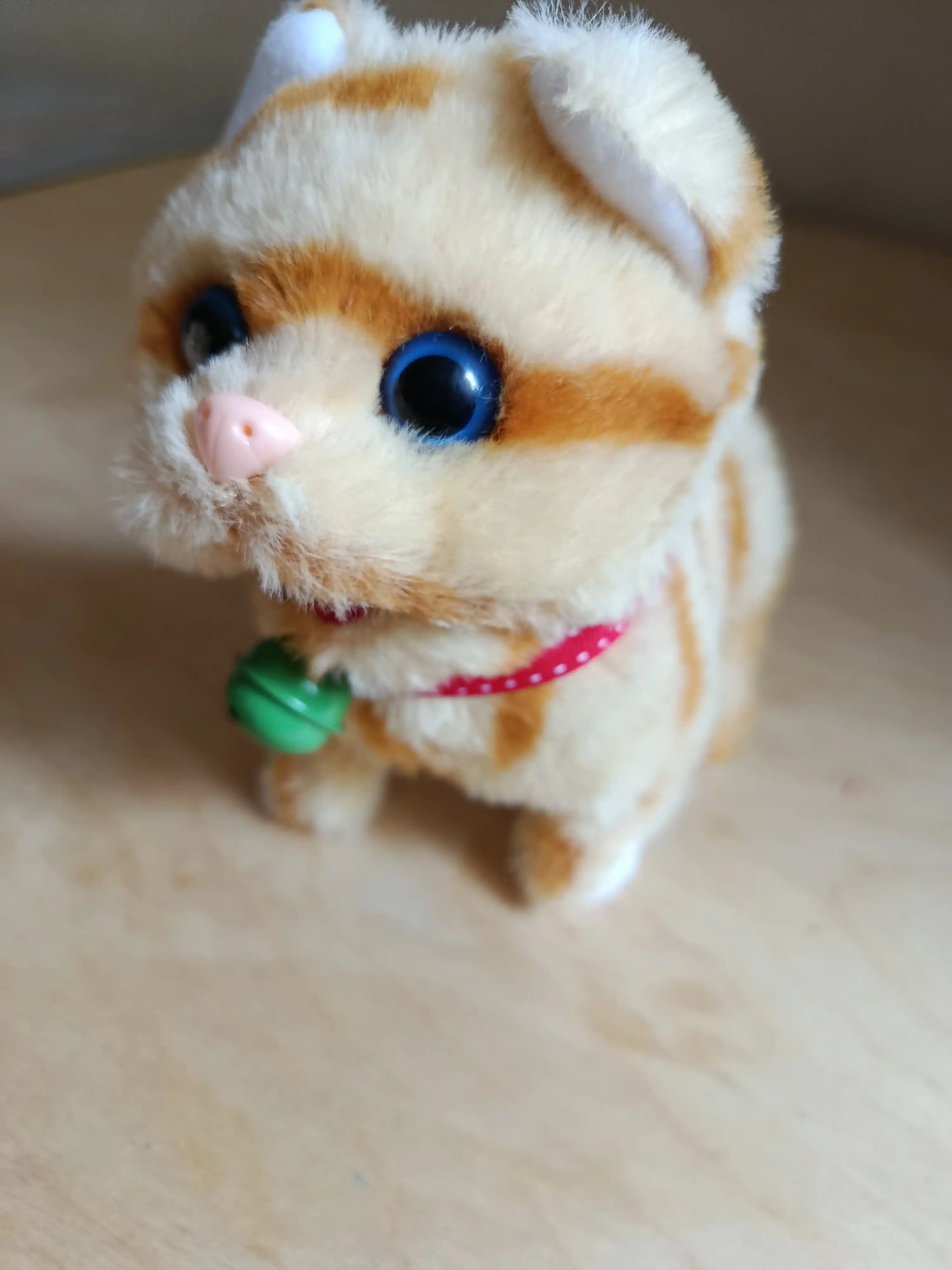 Котенок игрушка интерактивная, кошка робот, собачка робот, умный кот ходит, мяукает, лает