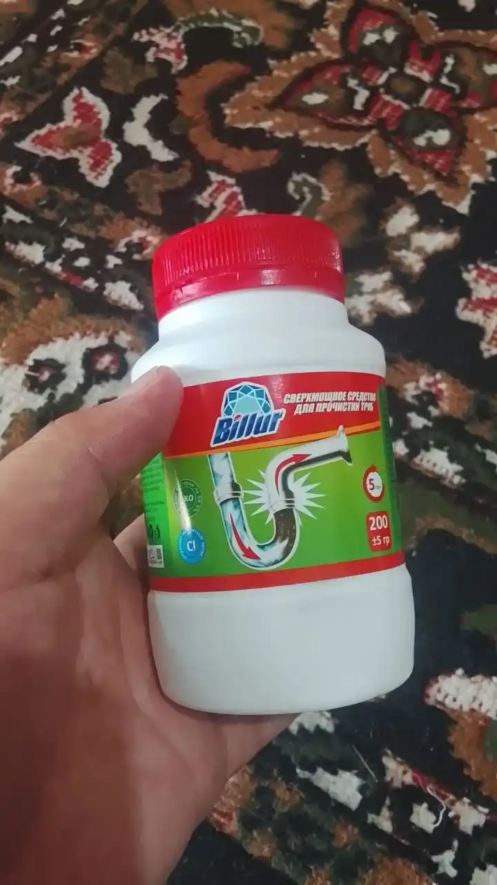 Krot, quvurlar uchun vosita, Krot, quvurlarni tozalash, oqava suvlarni tozalash, kanalizatsiya, 200 g