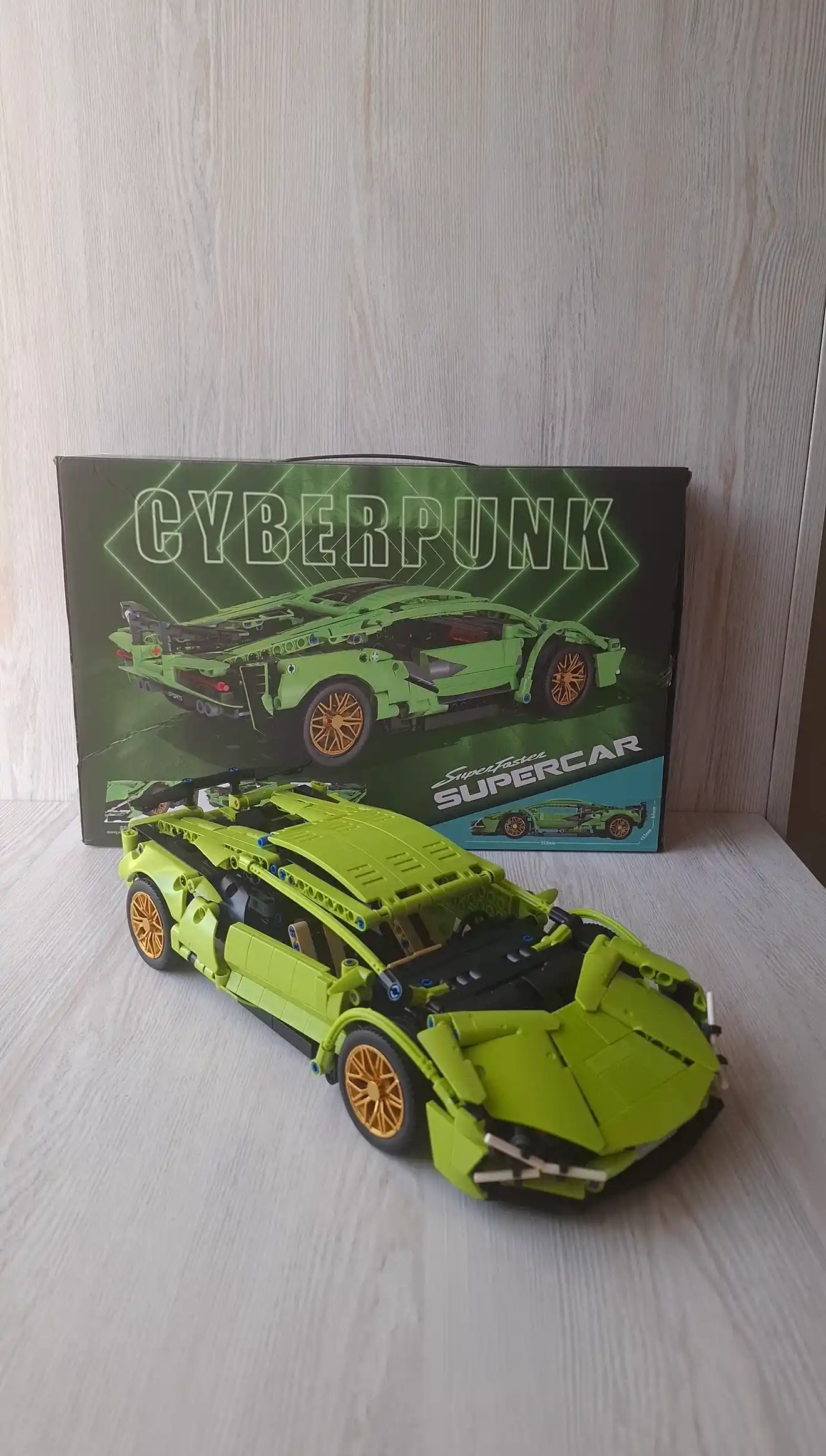 Formula 1 - LEGO konstruktor sport mashina, Porsche, Lamborghini, Bugatti, F1