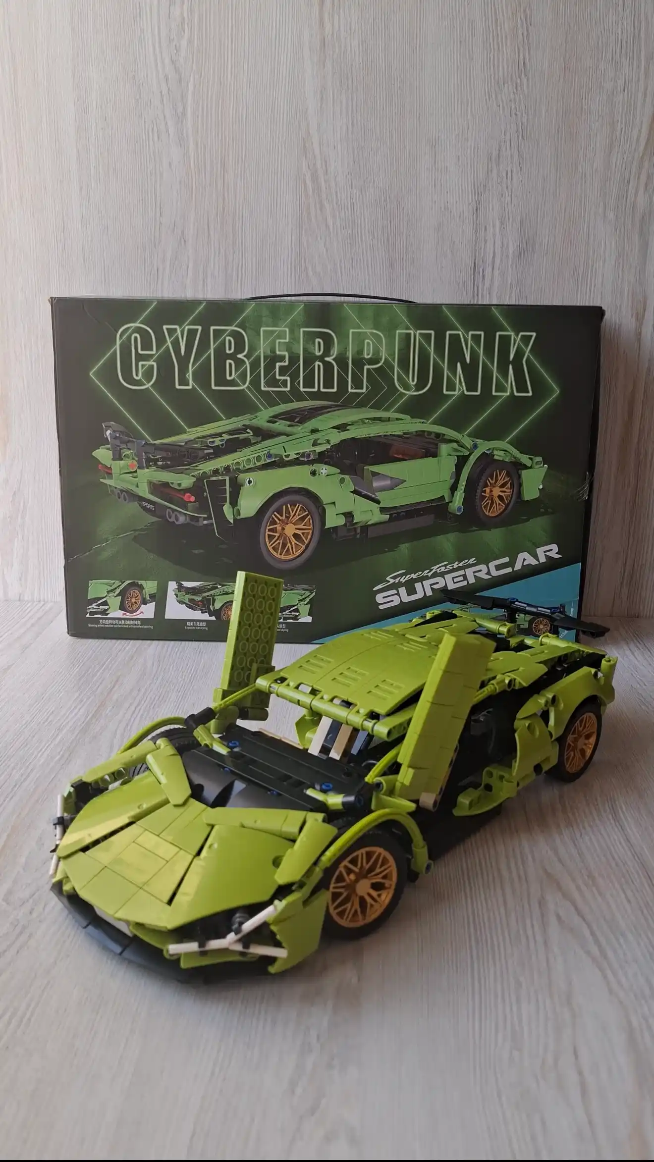 Formula 1 - LEGO konstruktor sport mashina, Porsche, Lamborghini, Bugatti, F1