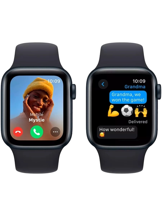 Умные часы Apple Watch SE 3 GPS 40mm Midnight Aluminium Case, с гарантией