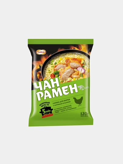 Доширак Чан Рамён - Лапша с Курицей 120 гр Х 5 штук - 
