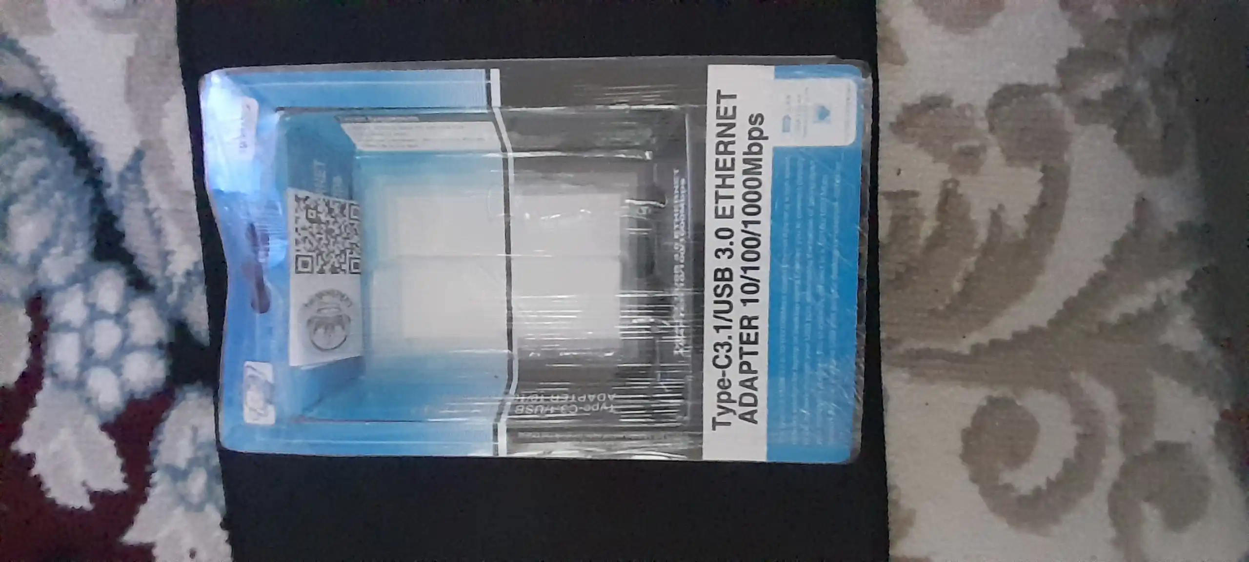 USB 3.0 Ethernet Adapter – скорость до 1000 Мбит/с, USB 3.0 - RJ-45 port