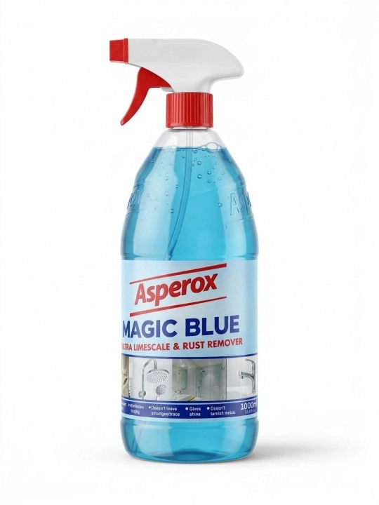 Asperox Magic Blue — Ohak va zang yoʻqotuvchi sprey (1000 ml)  - 