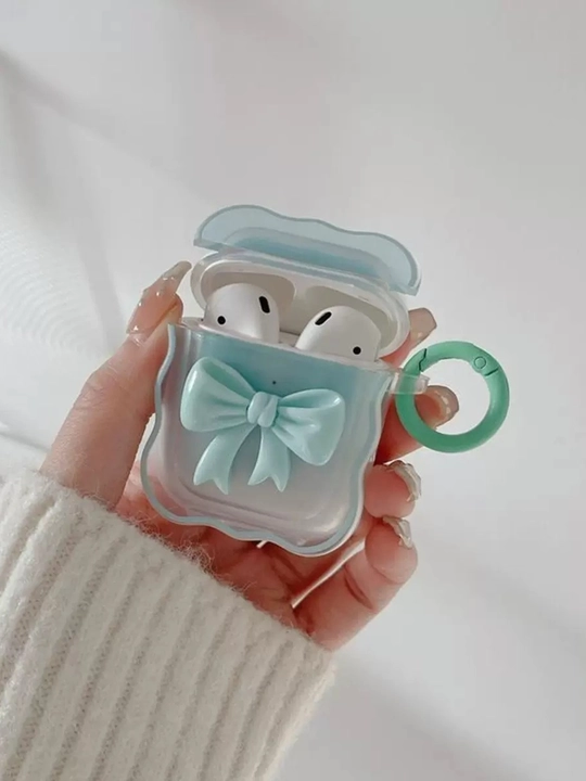 AirPods 1, 2/Pro, 3,4 simsiz quloqchinlar uchun g'ilof, iPhone airpods uchun chexol - 