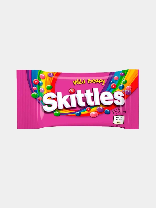 Skittles Лесные Ягоды (EU) 38 г × 14 шт - 
