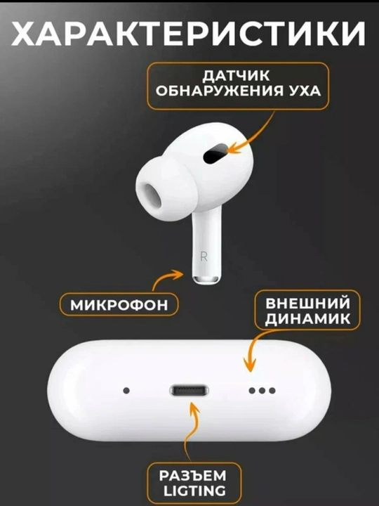 Simsiz quloqchin Pro 2 sensorli iPhone va Android uchun bluetooth naushnik