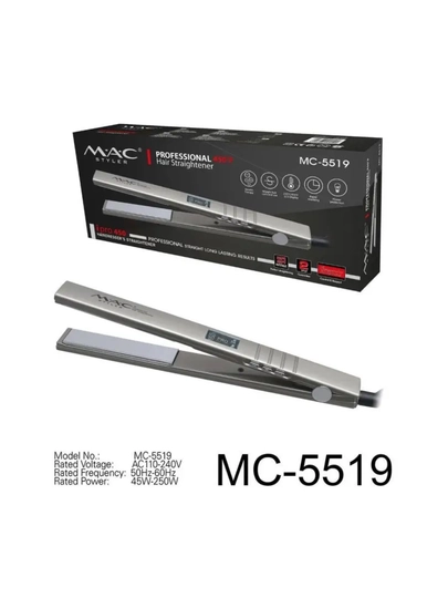 Профессиональный выпрямитель для волос утюжок MAC Styler MC-5519,  MC-5518A титановый