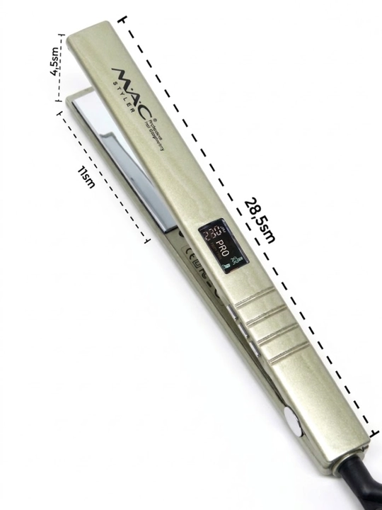 Профессиональный выпрямитель для волос утюжок MAC Styler MC-5519,  MC-5518A титановый