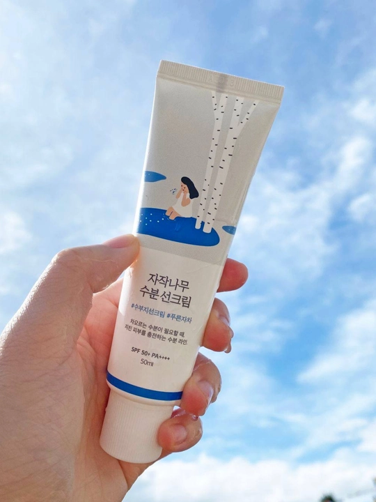 Round Lab Birch Juice Moisturizing Sunscreen SPF50+ PA++++ namlantiruvchi SPF krem