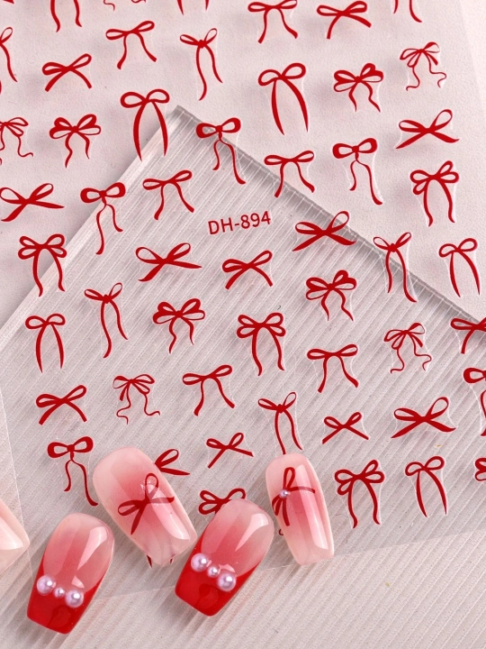 Наклейки для ногтей, маникюр, 3D дизайн, слайдер наклейки, аксессуар для ногтей
